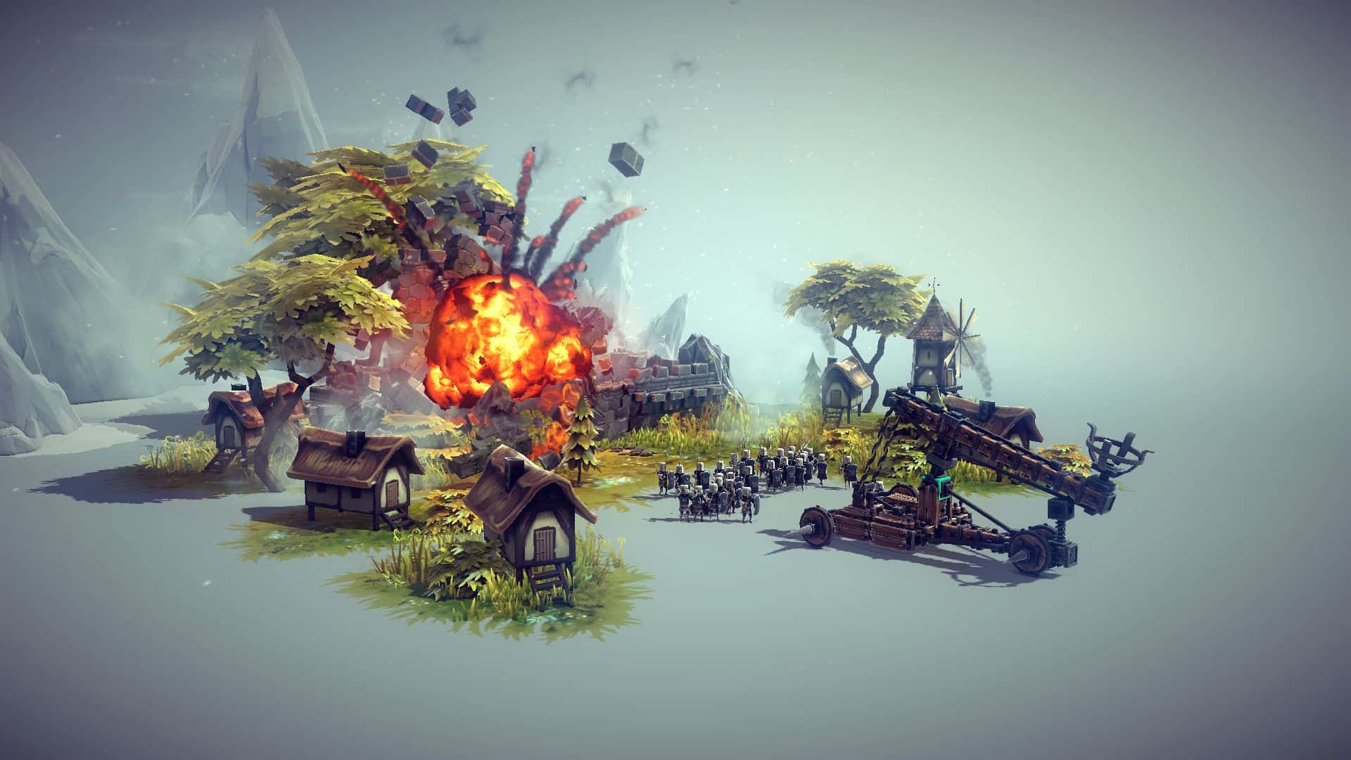 围攻 破碎天际 Besiege 中文版插画